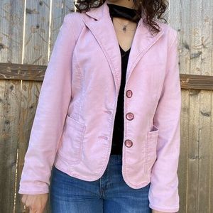 Pink corduroy jacket